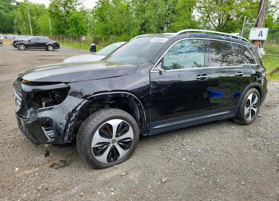 Salvage 2025 Mercedes-benz Glb 250 4matic in Black
