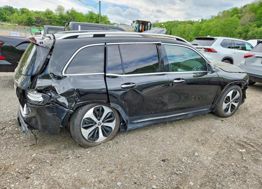 Salvage 2025 Mercedes-benz Glb 250 4matic in Black