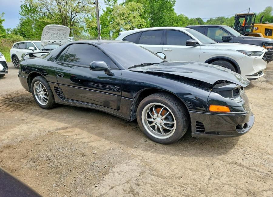 Salvage 1991 Mitsubishi 3000 Gt Sl in Black