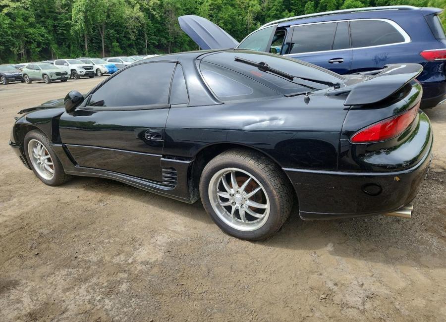 Salvage 1991 Mitsubishi 3000 Gt Sl in Black