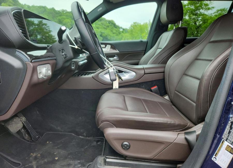 Salvage 2022 Mercedes-benz Gls 450 4matic in Blue