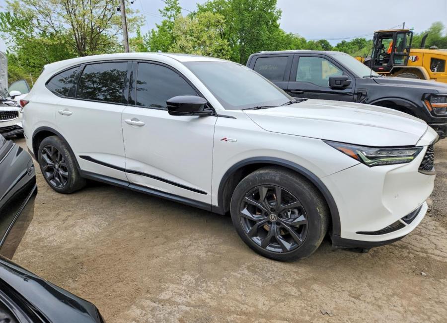 Salvage 2022 Acura Mdx A-spec in White
