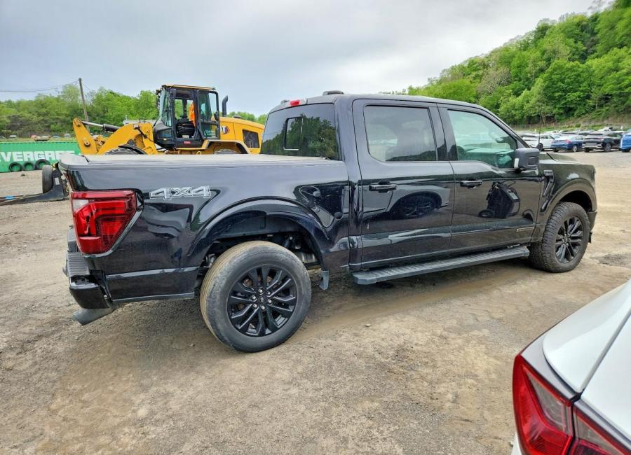 Salvage 2024 Ford F150  in Black