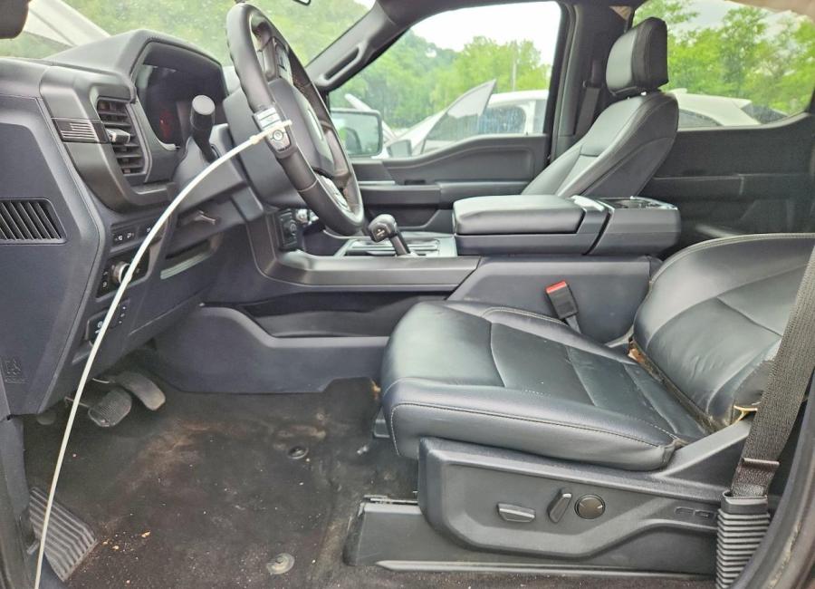 Salvage 2024 Ford F150  in Black