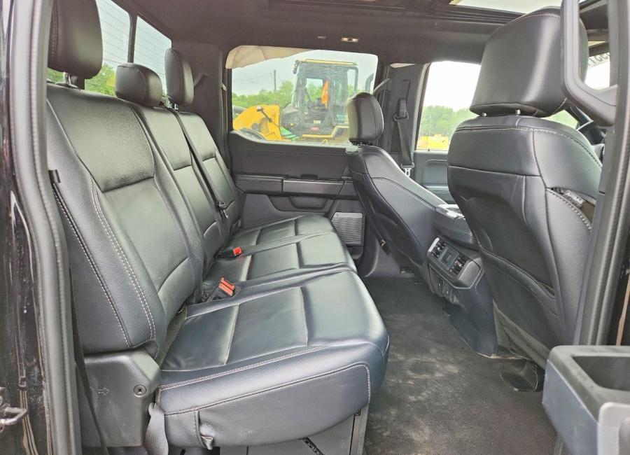 Salvage 2024 Ford F150  in Black