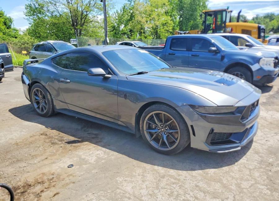 Salvage 2024 Ford Mustang Dark Horse in Gray