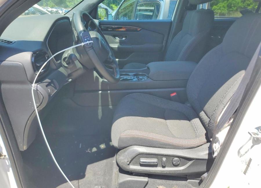 Salvage 2025 Honda Pilot Sport in White