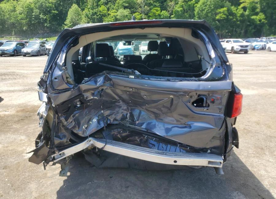 Salvage 2025 Honda Odyssey Exl in Gray