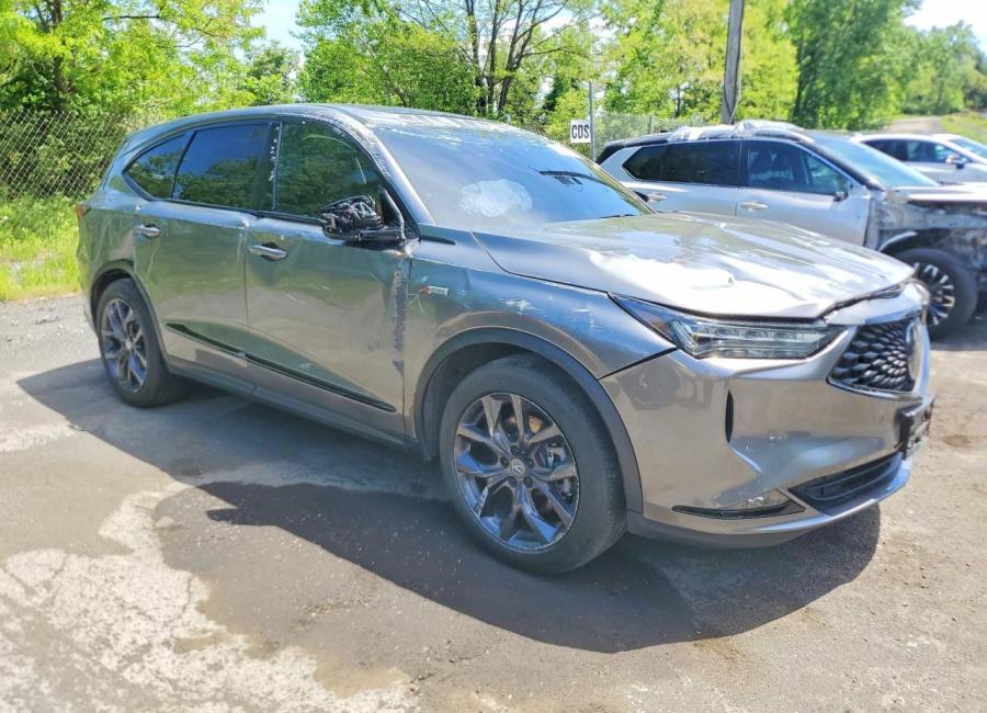 Salvage 2024 Acura Mdx A-spec in Gray