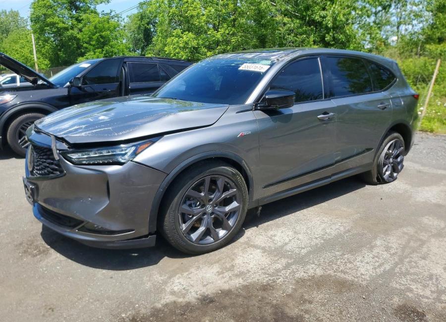 Salvage 2024 Acura Mdx A-spec in Gray