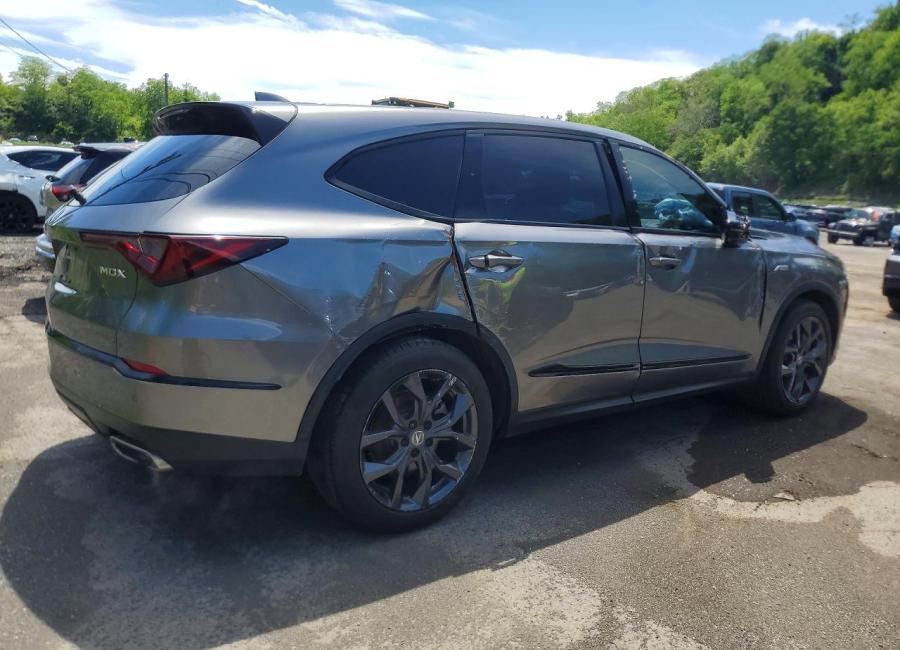 Salvage 2024 Acura Mdx A-spec in Gray