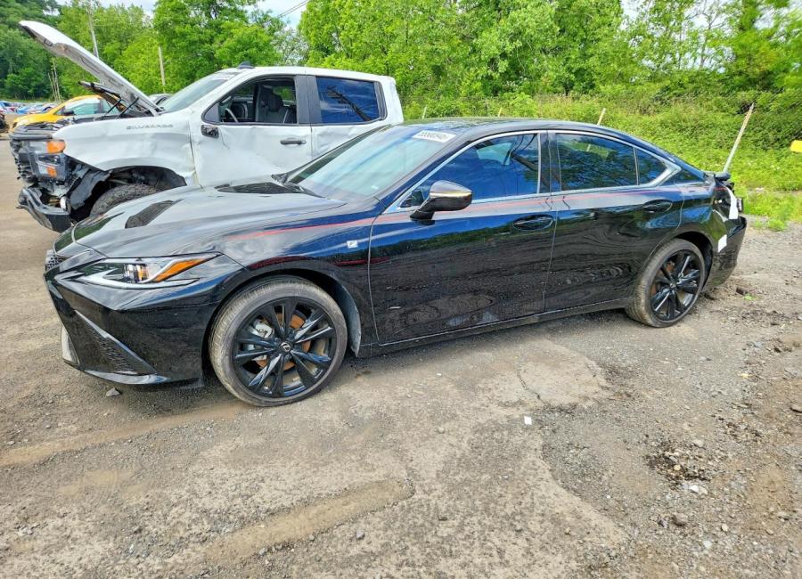 Salvage 2024 Lexus Es 350 F Sport Handling in Black