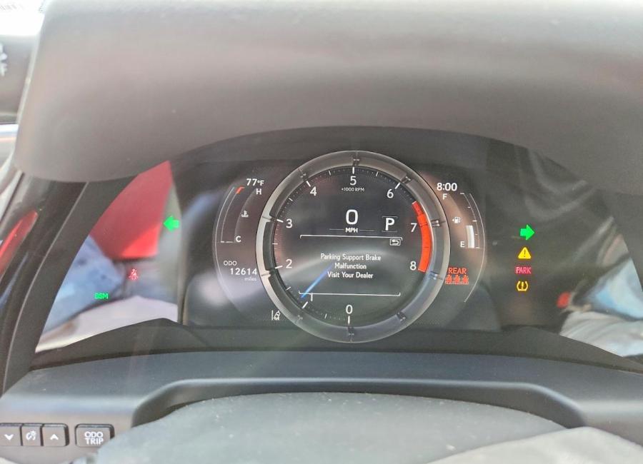 Salvage 2024 Lexus Es 350 F Sport Handling in Black