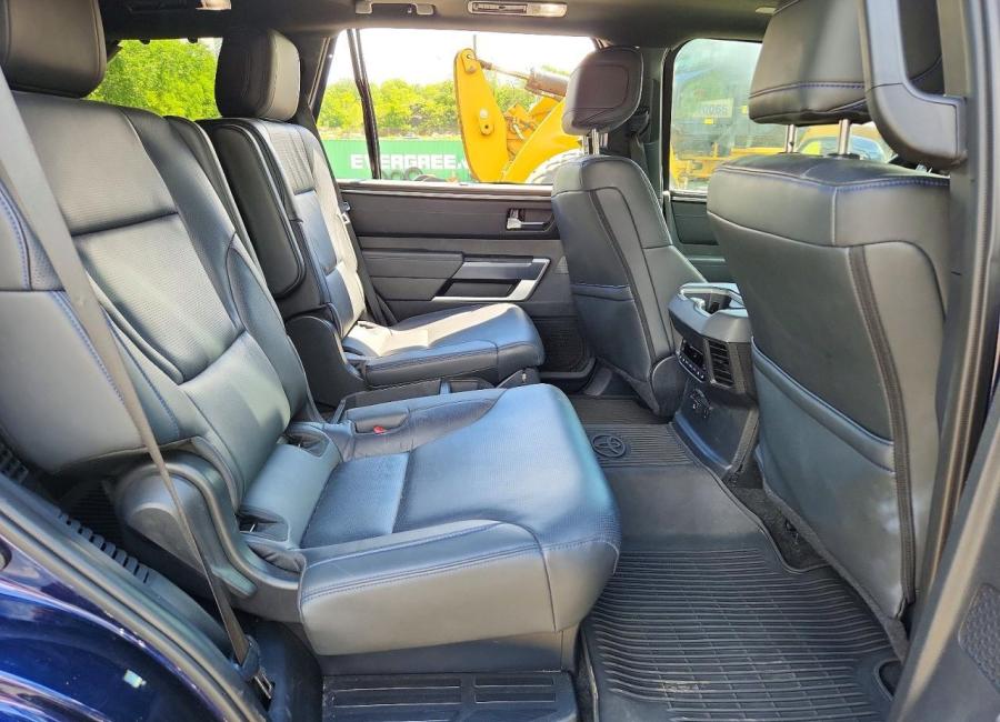 Salvage 2024 Toyota Sequoia Platinum in Black