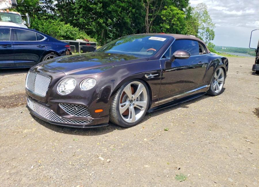 Salvage 2016 Bentley Continental Gt V8 S in Brown