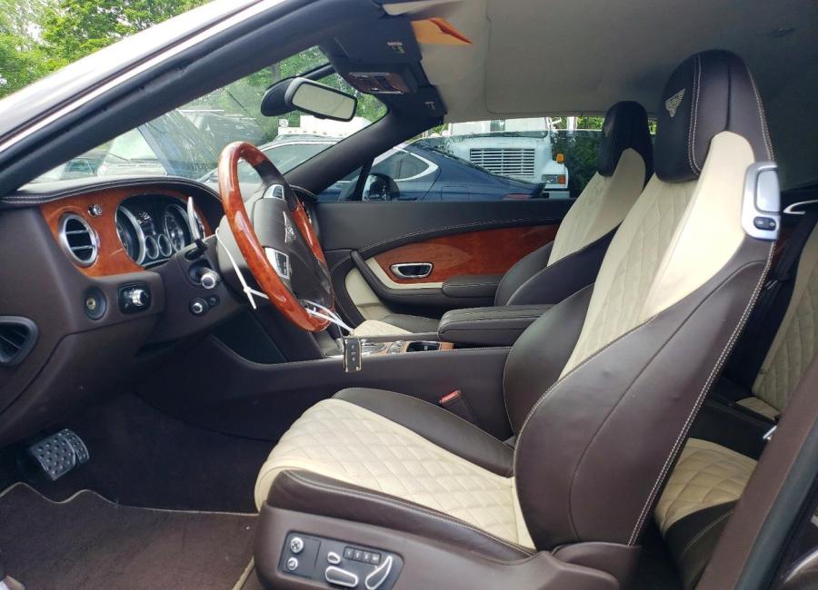 Salvage 2016 Bentley Continental Gt V8 S in Brown
