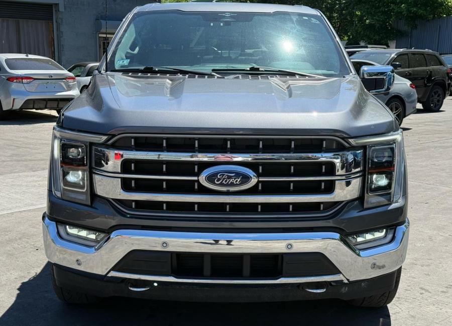 Salvage 2023 Ford F150 Lariat in Gray