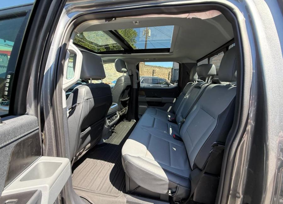 Salvage 2023 Ford F150 Lariat in Gray