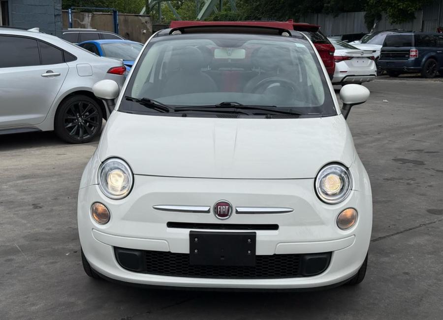 Salvage 2012 Fiat 500 C Pop in White