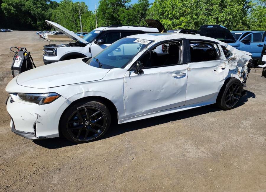 Salvage 2026 Honda Civic Sport in White