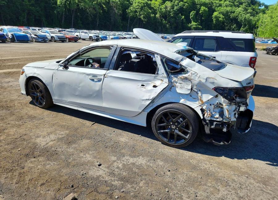 Salvage 2026 Honda Civic Sport in White
