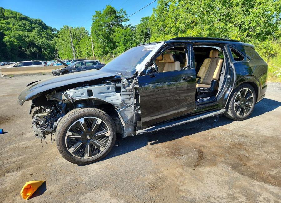 Salvage 2025 Cadillac Escalade Iq Sport-2 in Black