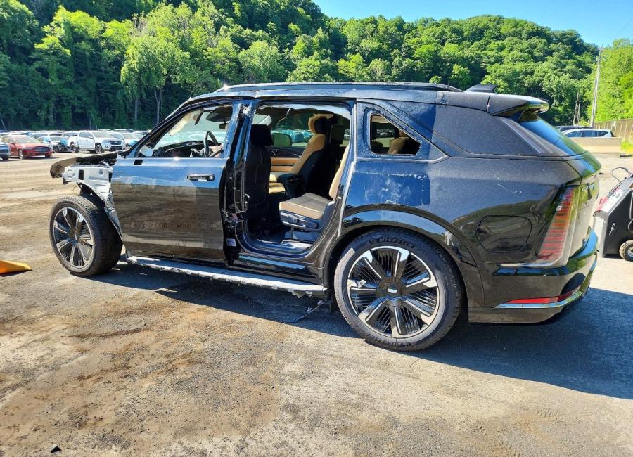 Salvage 2025 Cadillac Escalade Iq Sport-2 in Black