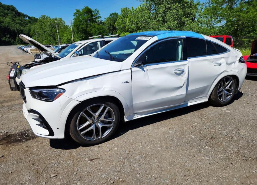 Salvage 2026 Mercedes-benz Gle Coupe Amg 53  in White