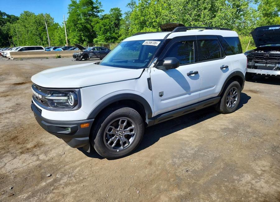 Salvage 2024 Ford Bronco Sport  in Blue