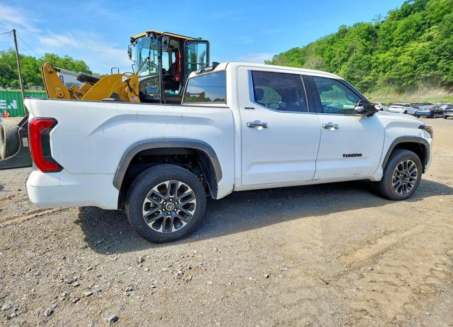 Salvage 2023 Toyota Tundra Limited Hv in White