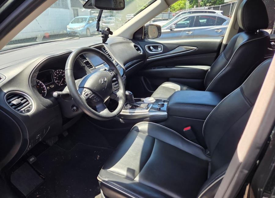 Salvage 2019 Infiniti Qx60  in Black