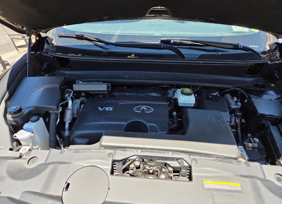 Salvage 2019 Infiniti Qx60  in Black