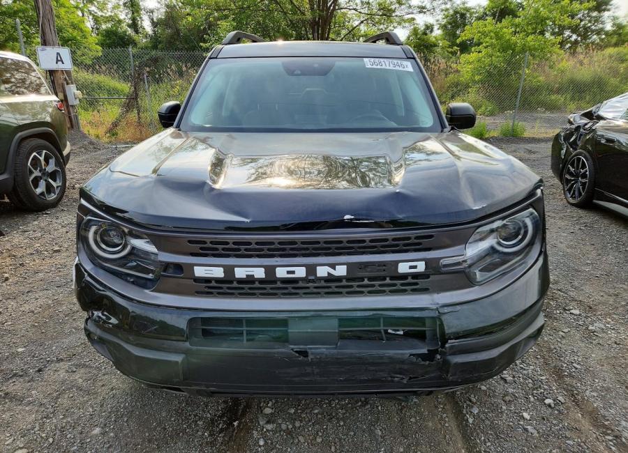 Salvage 2024 Ford Bronco Sport Badlands in Black