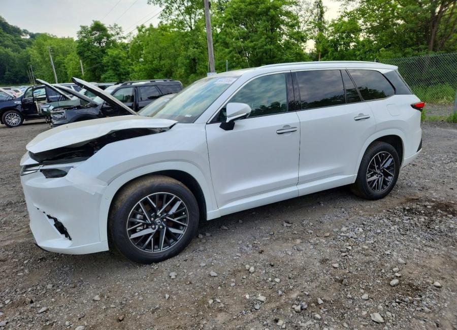 Salvage 2025 Lexus Tx 350  in White