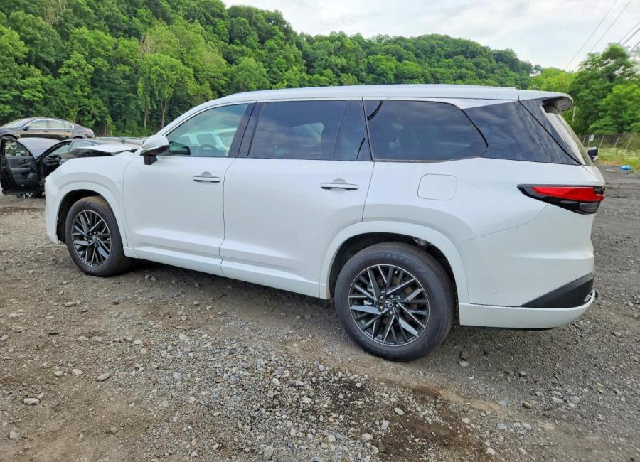 Salvage 2025 Lexus Tx 350  in White
