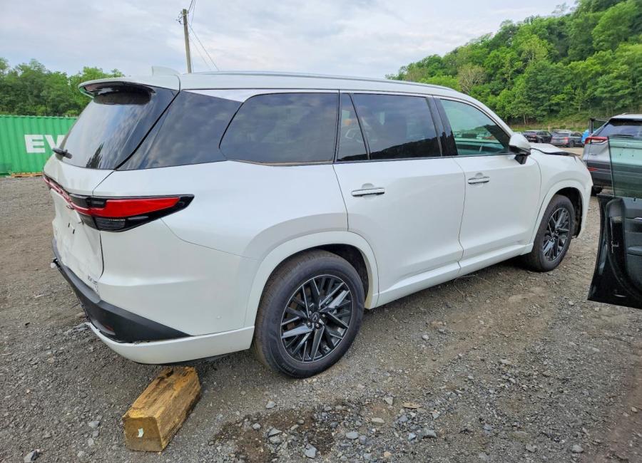 Salvage 2025 Lexus Tx 350  in White