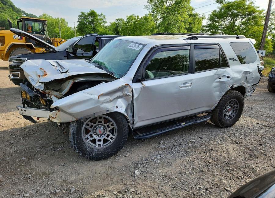 Salvage 2022 Toyota 4runner Trd Off-road Premium in Silver