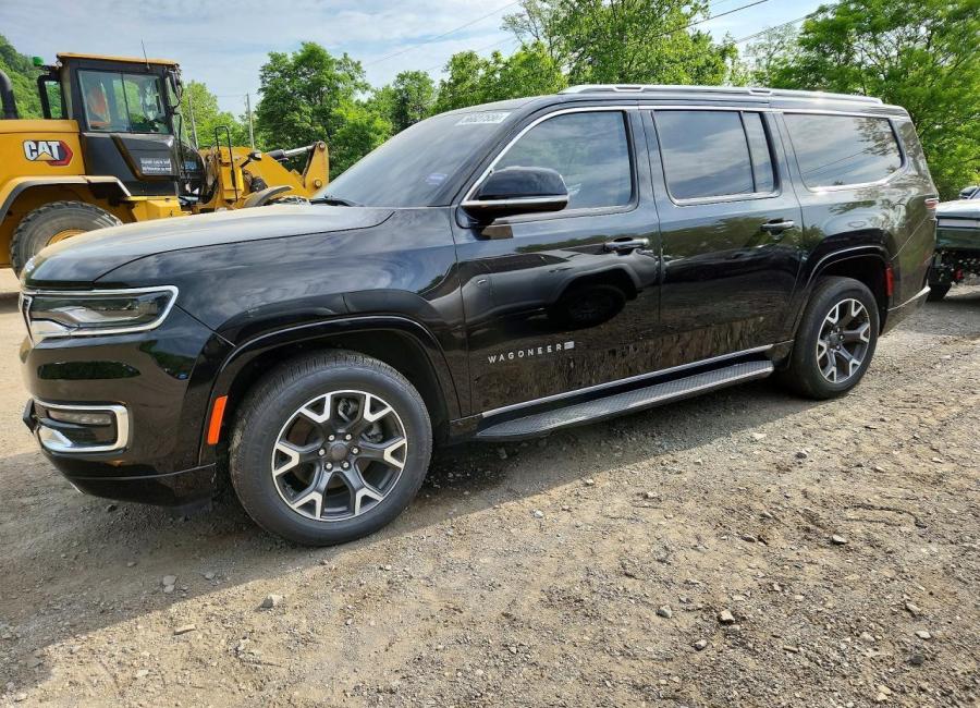 Salvage 2024 Jeep Wagoneer L Series Iii in Black