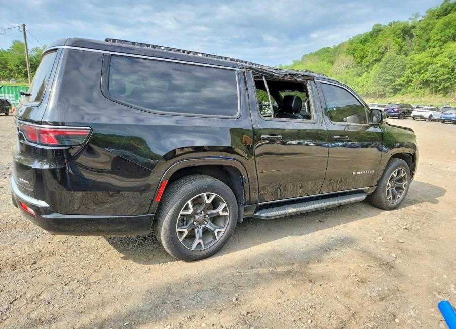 Salvage 2024 Jeep Wagoneer L Series Iii in Black