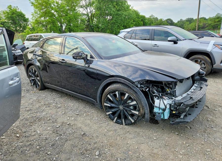 Salvage 2024 Toyota Crown Platinum in Black
