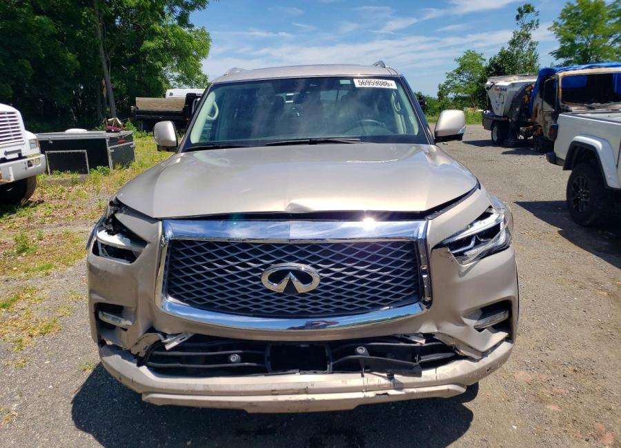 Salvage 2023 Infiniti Qx80 Luxe in Gold