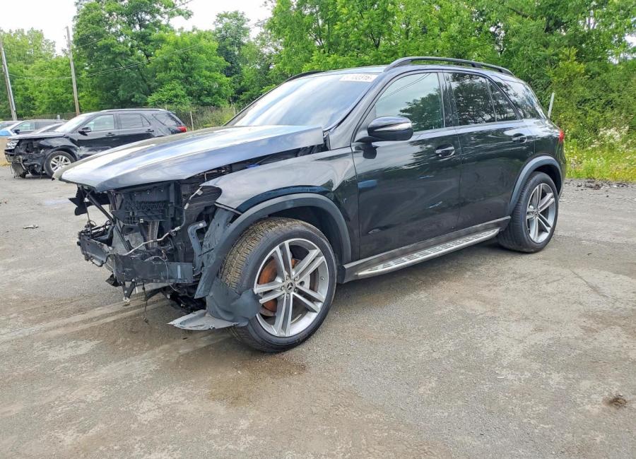 Salvage 2022 Mercedes-benz Gle 350  in Black