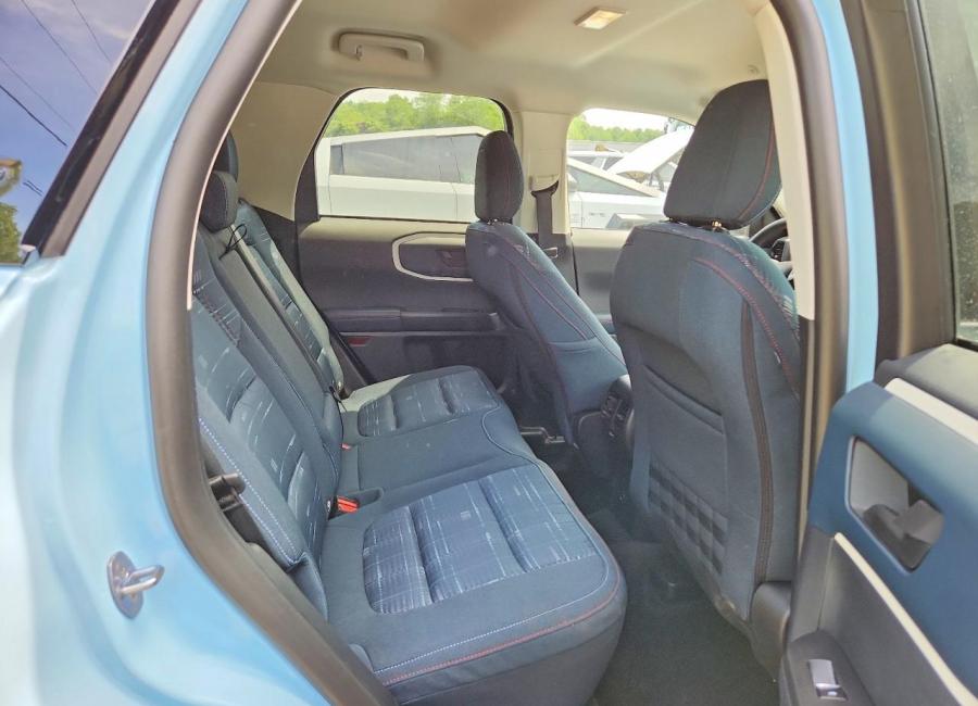 Salvage 2024 Ford Bronco Sport Heritage in Blue