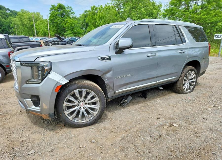 Salvage 2024 Gmc Yukon Denali in Gray