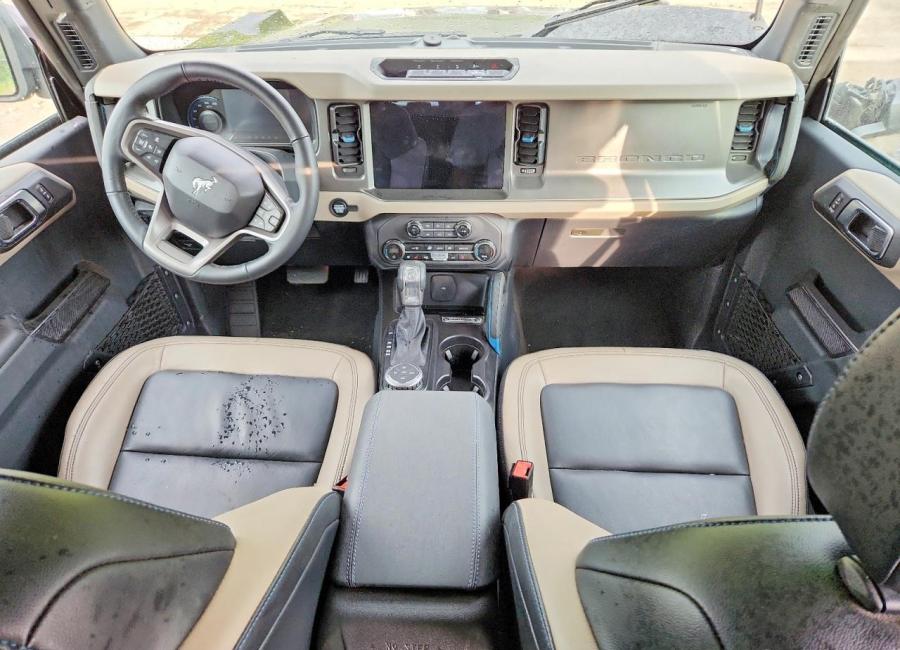 Salvage 2024 Ford Bronco Wildtrak in Black