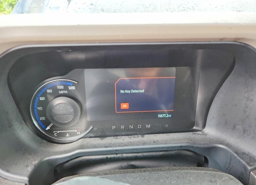Salvage 2024 Ford Bronco Wildtrak in Black