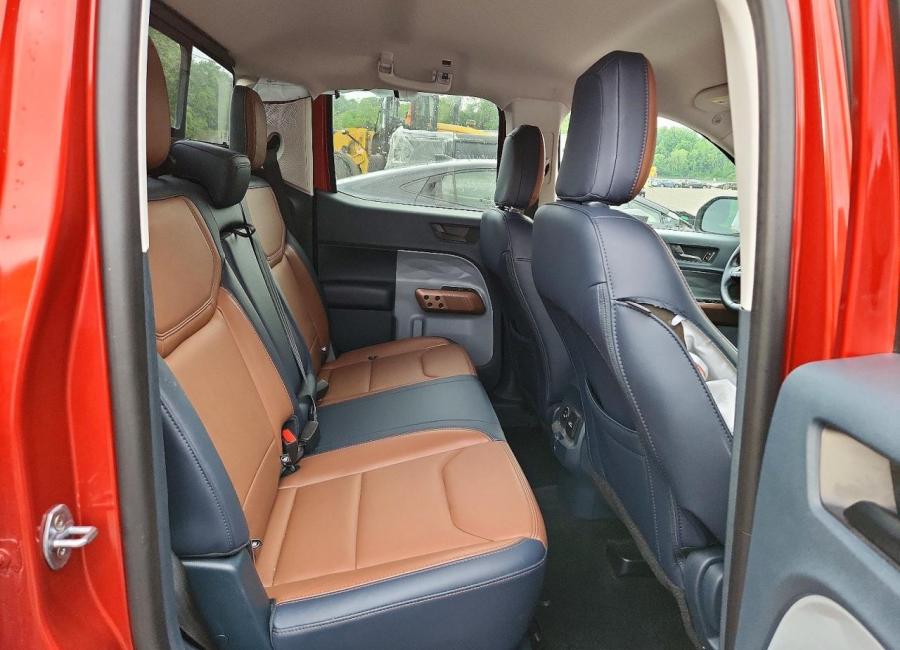 Salvage 2024 Ford Maverick Lariat in Orange