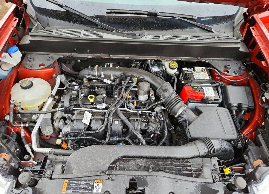 Salvage 2024 Ford Maverick Lariat in Orange
