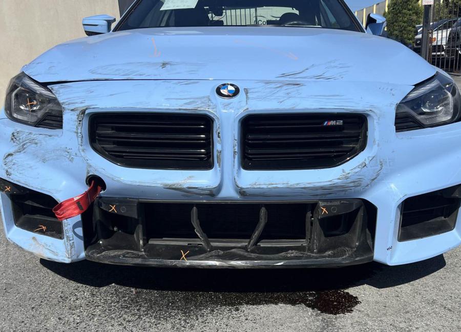 Salvage 2024 Bmw M2  in Blue