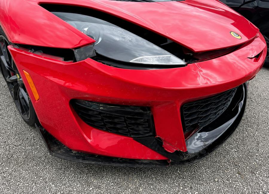 Salvage 2017 Lotus Evora 400 in Red